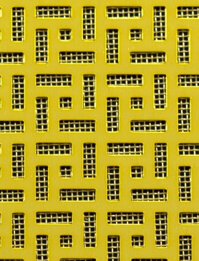 Maidstone Gold anodised 1X1m with brass backing mesh cut to size 0