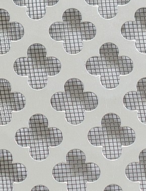 Large Club Silver anodised 1X1m with black backing mesh 0