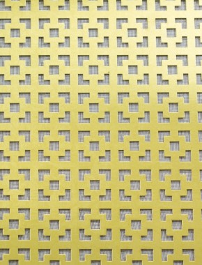 Dymchurch brass 1X1m with black backing mesh 1