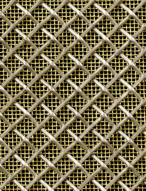 Crimped mesh 1X1 5 X 5 SS3161.6 DIAMONDBRASSmesh 0
