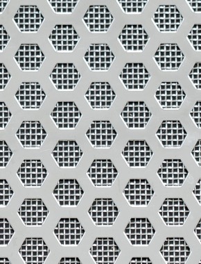 Honeycomb stainless 1X.665m with stainless backing mesh 0