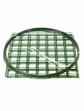 gabion basket Green PE 3mm 0.5m x 0.5m x 0.5m 1