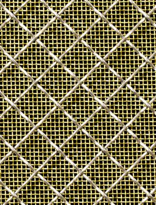 Crimped mesh 1X1 10X10 SS3161.2 DIAMONDBRASSmesh 0