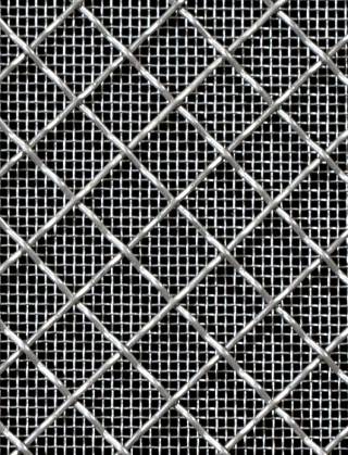 Crimped mesh 1X.665 10X10 SS3161.2 DIAMONDSTAINLESS STEELmesh 0