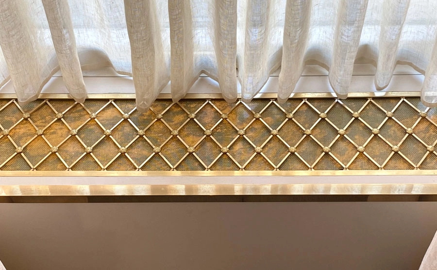 Regency diamond window grille insert