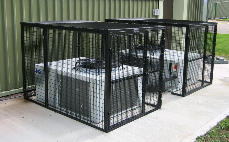 air conditioning unit cage 1