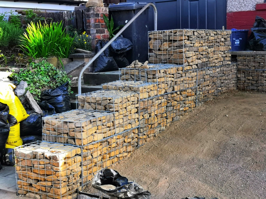 constructing parking space