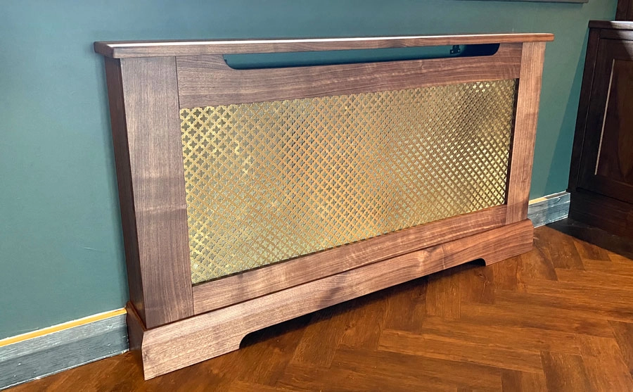 Large cross bradd radiator cabinet grille