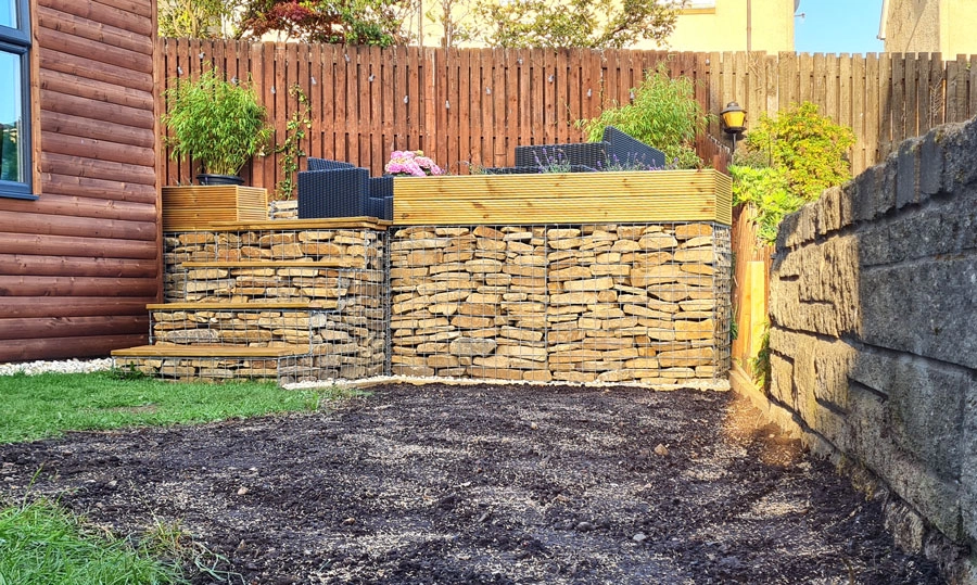 Gabion steps 2