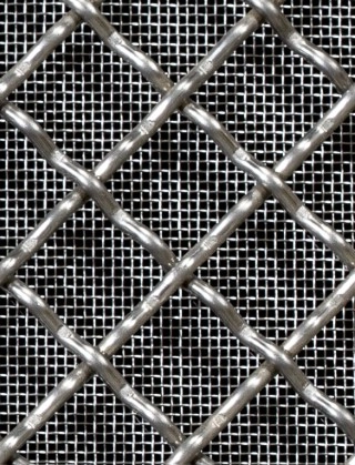 Crimped mesh 1X1 18 X 18 SS3163 DIAMONDSTAINLESS STEELmesh cut to size