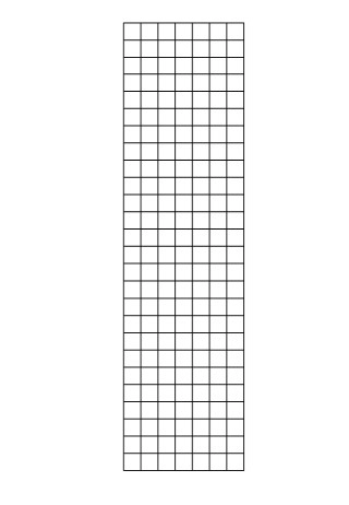 welded mesh panel GALFAN 3X3 10G 1.75ft x 6.5ft