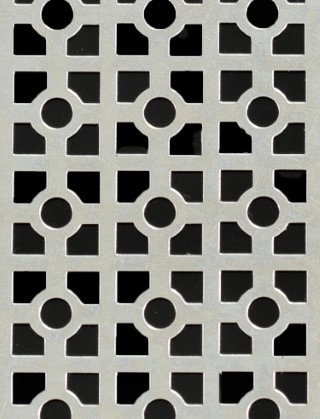 Moroccan stainless 1X1m with no backing mesh cut to size