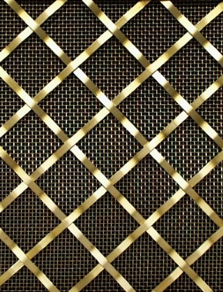 Hand Made Decorative 19mm ap3mm plaindiamondbrassyesbacking