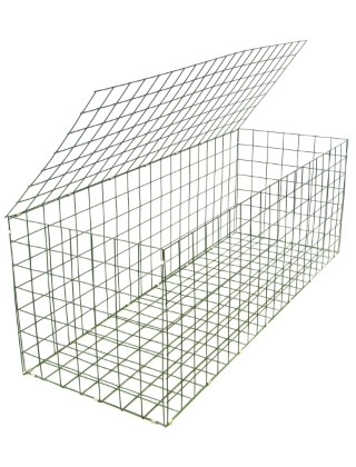 gabion basket Green PE 3mm 1.5m x 0.5m x 0.5m