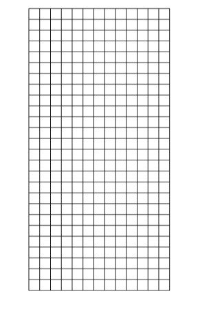 welded mesh panel GALFAN 3X3 8G 3.25ft x 6.5ft