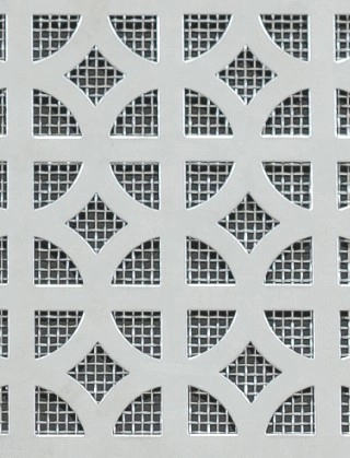 Ockley stainless 1X.665m with stainless backing mesh cut to size