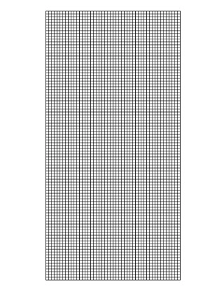 weld mesh sheet galvanised 1X1 8G 4ft x 8ft
