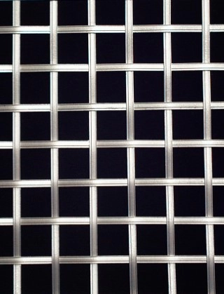 Hand Made Decorative 13mm ap3mm reededsquarestainless steelnobacking