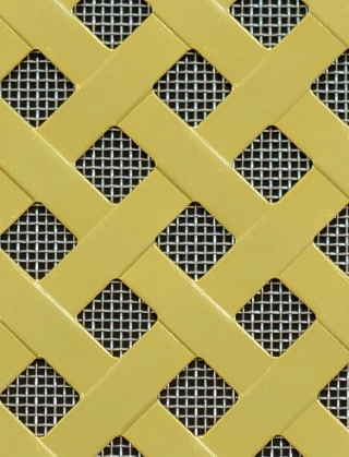 Rye Gold anodised 2 X 1m with stainless backing mesh cut to size