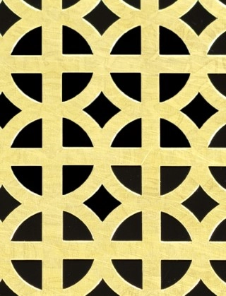Ockley brass 1X1m with no backing mesh cut to size