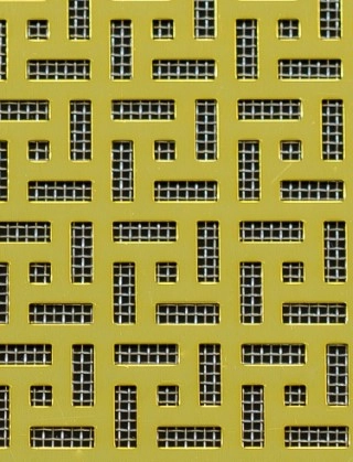Maidstone Gold anodised 2 X 1m with stainless backing mesh cut to size