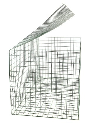 gabion basket Green PE 3mm 2m x 1m x 1m