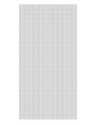 weld mesh panel SS304 1X1 12G 4ft x 8ft