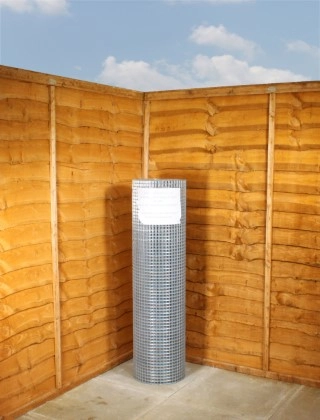galvanised weld mesh 3/4 x 3/4 16G 4ft x 30m