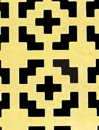 Iden brass 1X.665m with no backing mesh cut to size