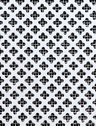 Fancy club Silver anodised 2 X 1m with stainless backing mesh cut to size