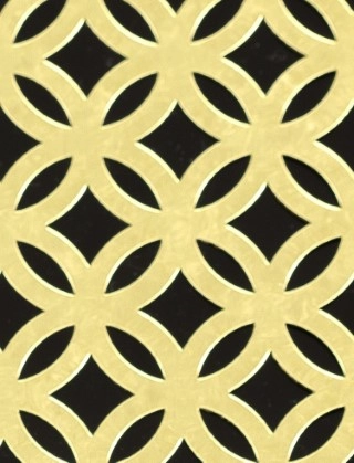 Inner Circle brass 1X1m with no backing mesh cut to size