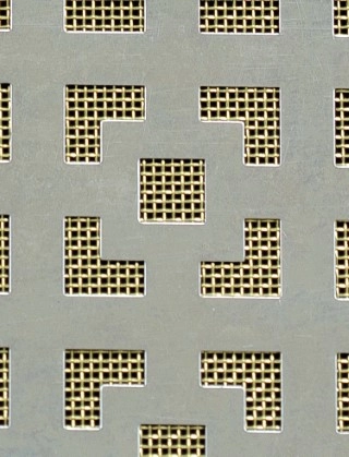 Dymchurch stainless 2 X 1m with brass backing mesh