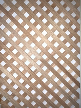 Beech Trellis 10mm strip 10mm Apeture