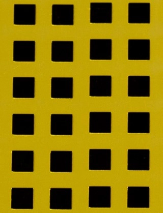 Chartham Gold anodised 2 X 1m with no backing mesh cut to size