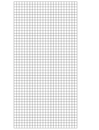 wire mesh sheet SELF COLOUR 3X3 8G 6ft x 12ft