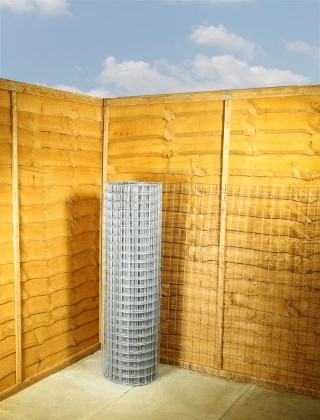 Galvanised wire mesh 2 x 2 10G 4ft x 25m