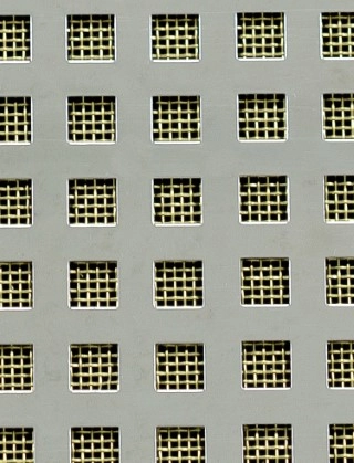 Chartham stainless 2 X 1m with brass backing mesh