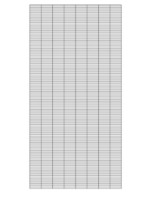 weld mesh panel SS304 3X1/2 12G 3ft x 6ft