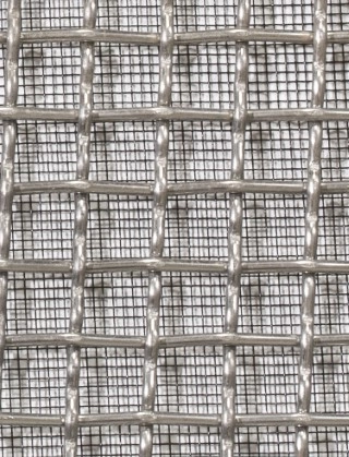 Crimped mesh 1X1 12.5 X 12.5 SS3162.5 SQUAREBLACKmesh