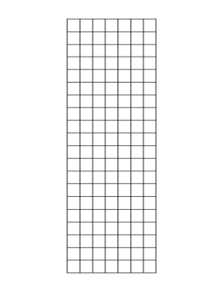 welded mesh panel GALFAN 3X3 10G 1.75ft x 5ft