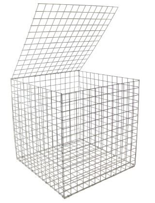 gabion basket Galfan 5mm 1m x 1m x 1m