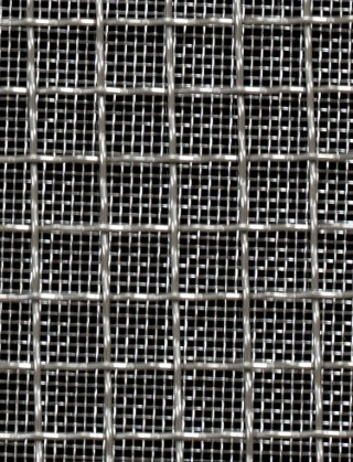 Crimped mesh 2 X 1 10X10 SS3041.2 SQUARESTAINLESS STEELmesh cut to size