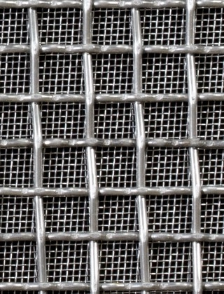 Crimped mesh 2 X 1 10X10 SS3162.3 SQUARESTAINLESS STEELmesh cut to size