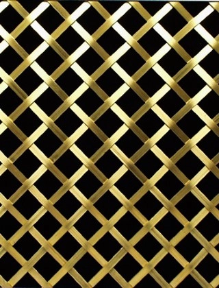Hand Made Decorative 10mm ap3mm plaindiamondbrassnobacking