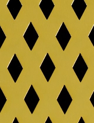Small Diamond Gold anodised 2 X 1m with no backing mesh