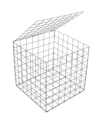 gabion Galfan 3mm 0.5m x 0.5m x 0.5m