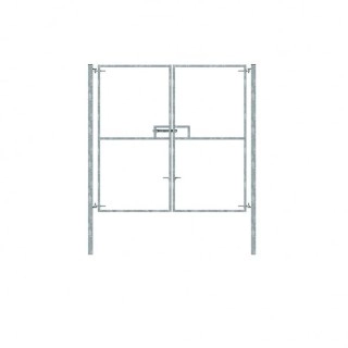 Double site access Gate 2.4x2.46