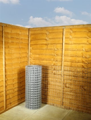 Galvanised wire mesh 2 x 2 10G 3ft x 25m