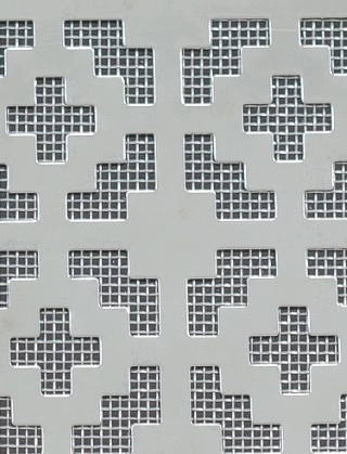 Iden stainless 2 X 1m with stainless backing mesh cut to size