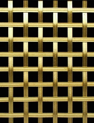Hand Made Decorative 10mm ap4.7mm reededsquarebrassnobacking